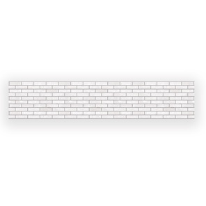 Кухонная панель ПВХ ФЛЕКС 600х3000 Кирпич жемчужный